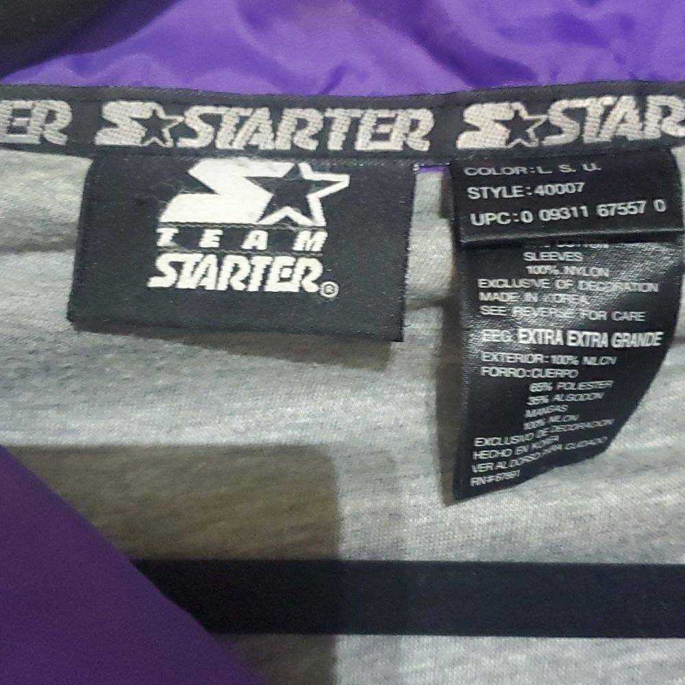 LSU Vintsge Starter Jacket - Size XXL‎ - Picture 9 of 11
